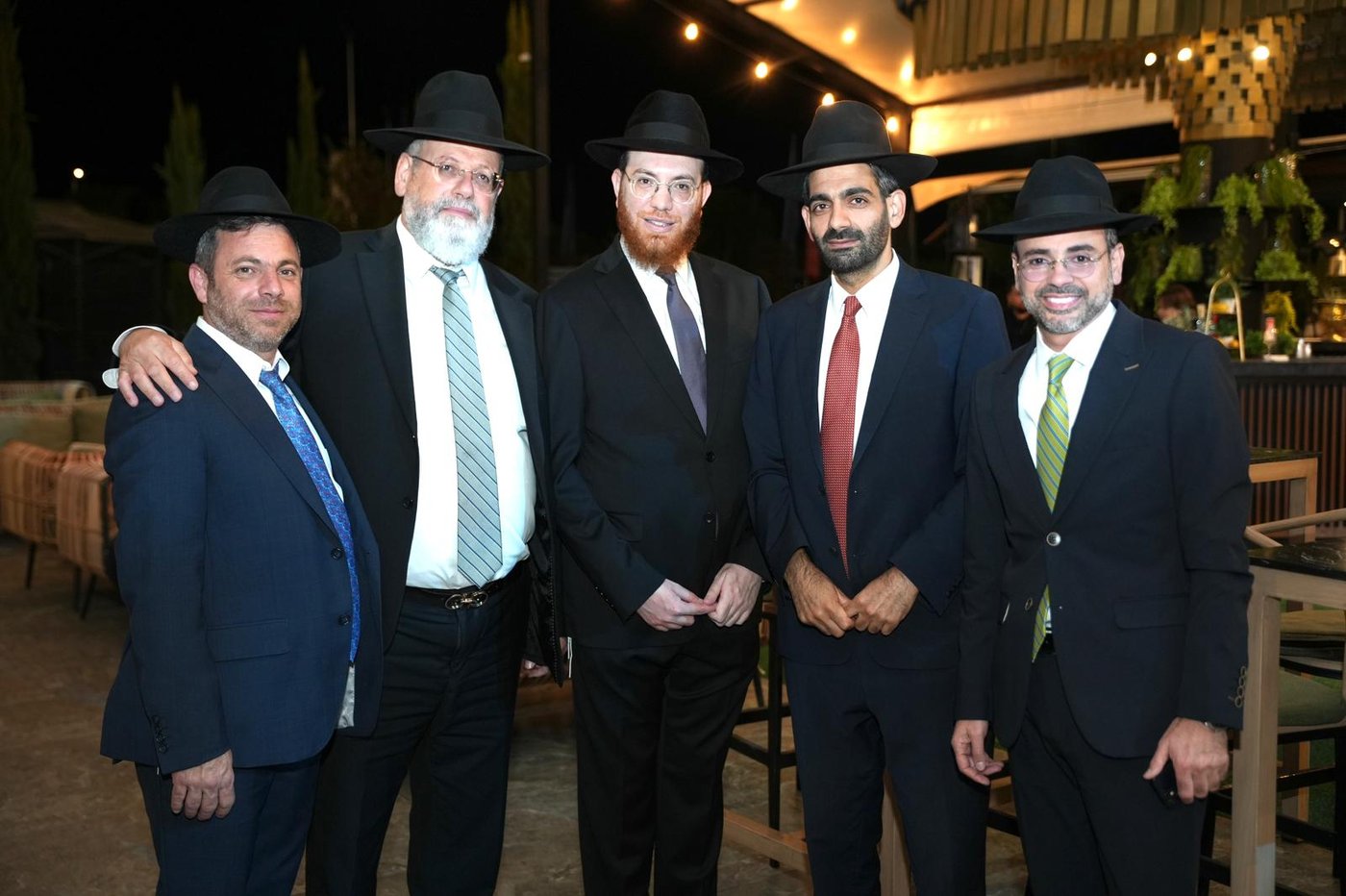 שמחת בר המצווה לבן הגר"י סיני