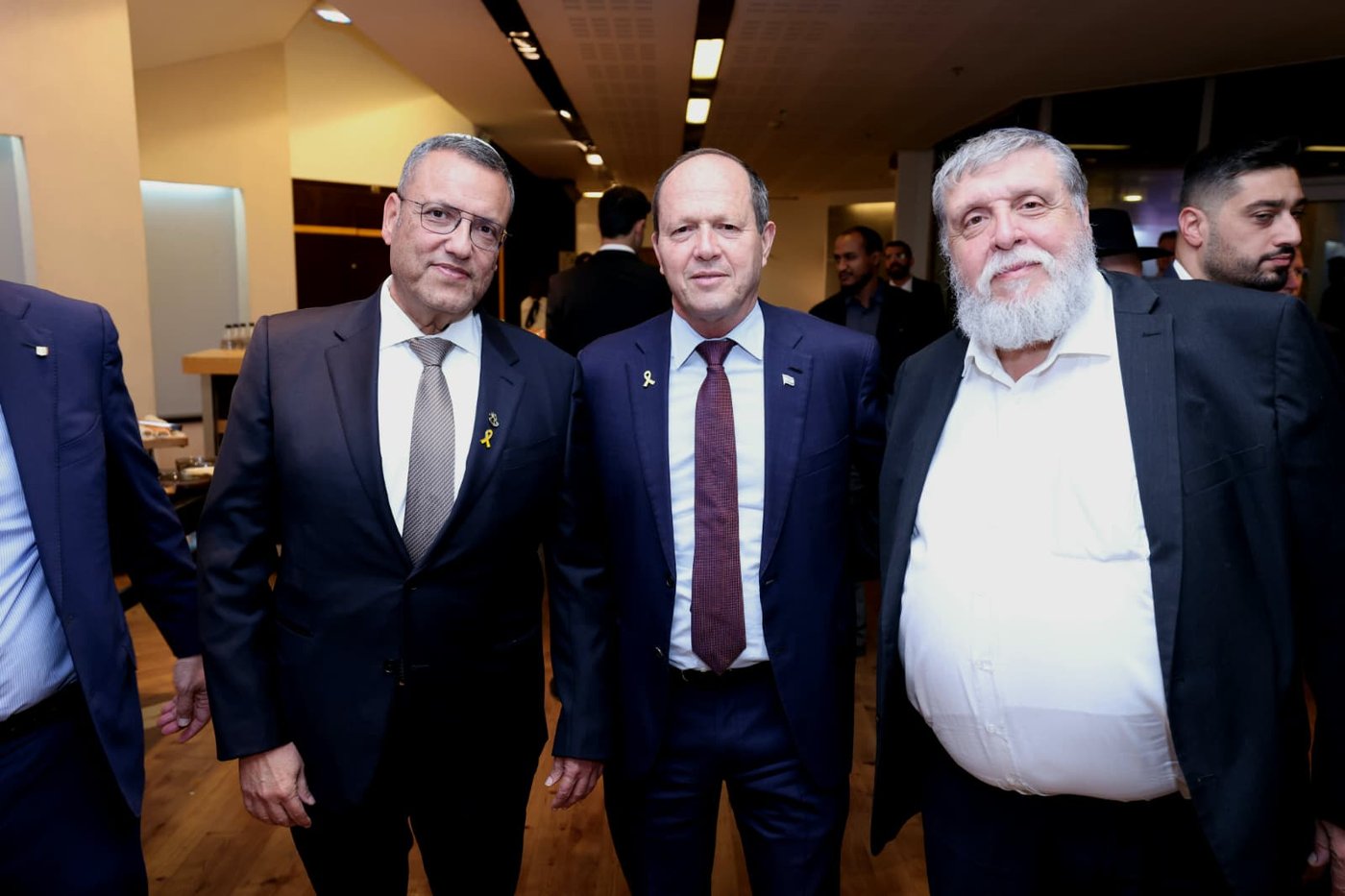 ראש העיר ירושלים ערך שבע ברכות לבתו, כולם הגיעו לברך • צפו בגלריה