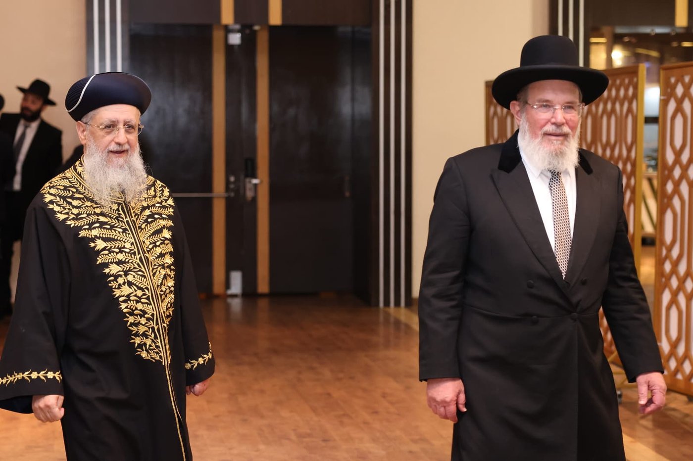 ראש העיר ירושלים ערך שבע ברכות לבתו, כולם הגיעו לברך • צפו בגלריה