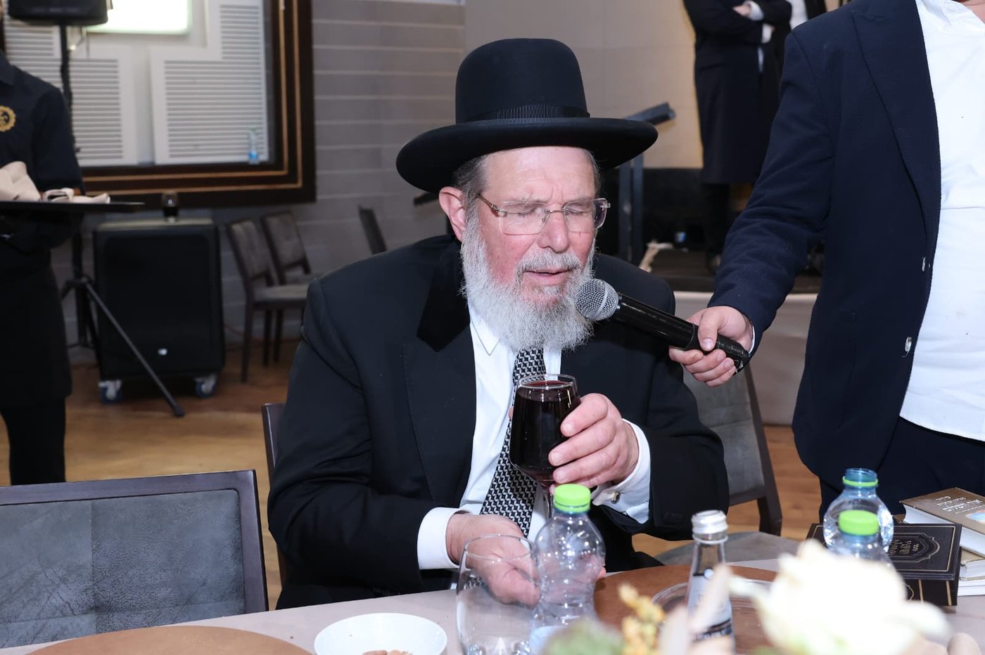 ראש העיר ירושלים ערך שבע ברכות לבתו, כולם הגיעו לברך • צפו בגלריה