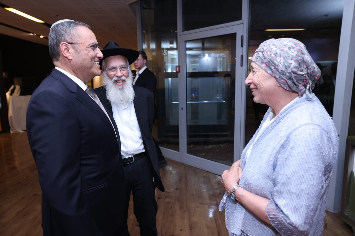 ראש העיר ירושלים ערך שבע ברכות לבתו, כולם הגיעו לברך • צפו בגלריה