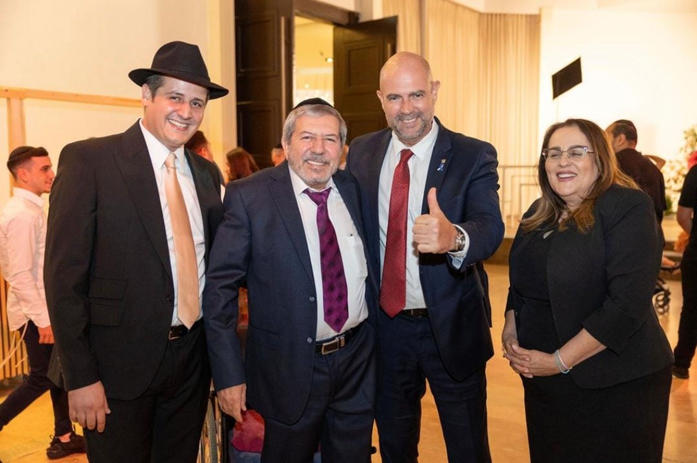 בר מצווה לבנו של אריאל אלחרר