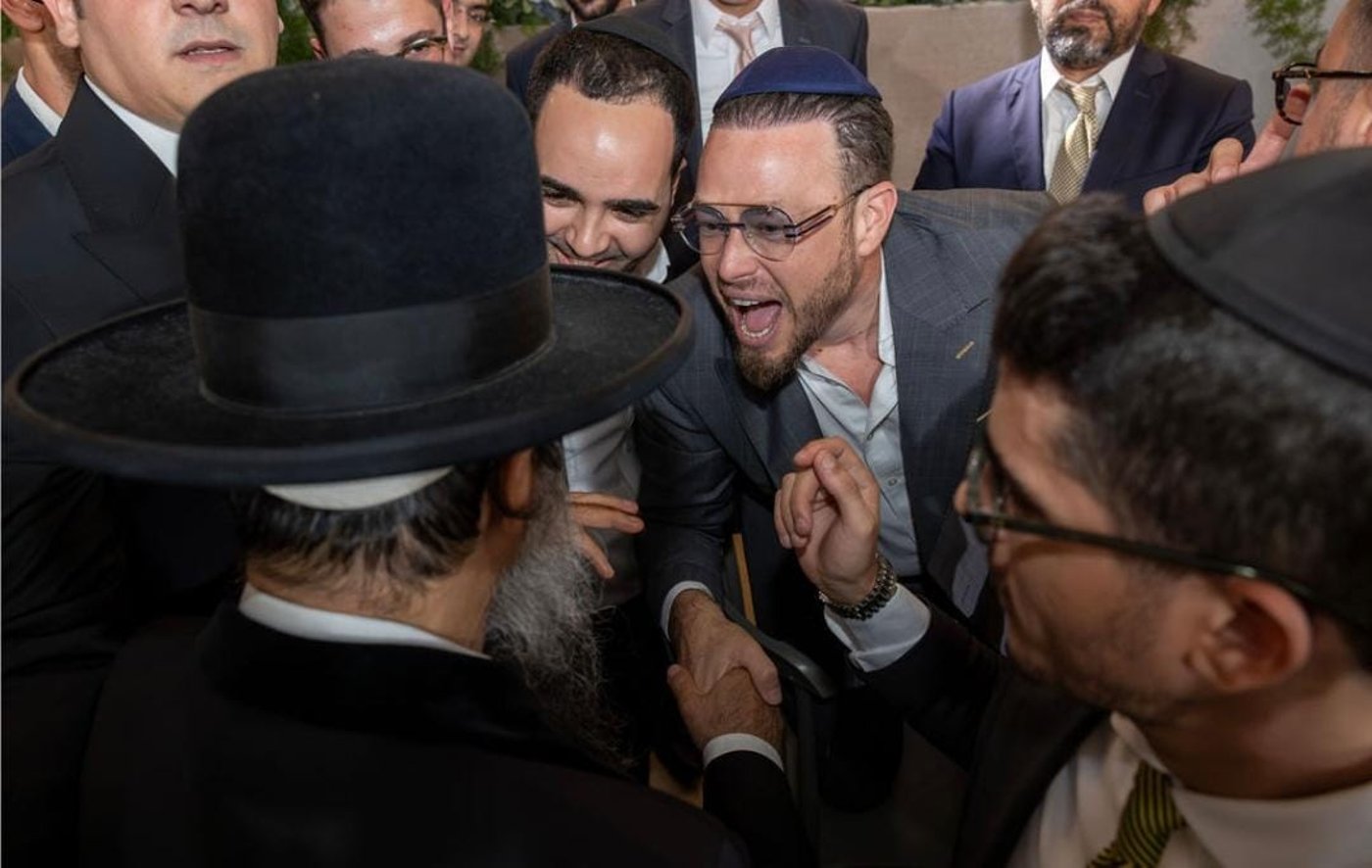 בר מצווה לבנו של אריאל אלחרר