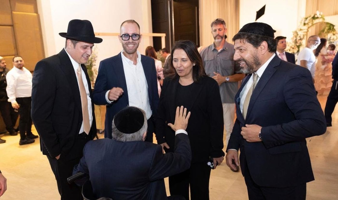 בר מצווה לבנו של אריאל אלחרר