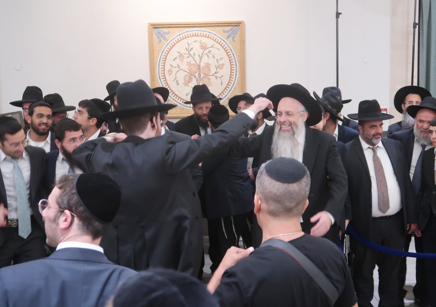 שמחת נישואי נכד הגאון רבי יהודה עדס