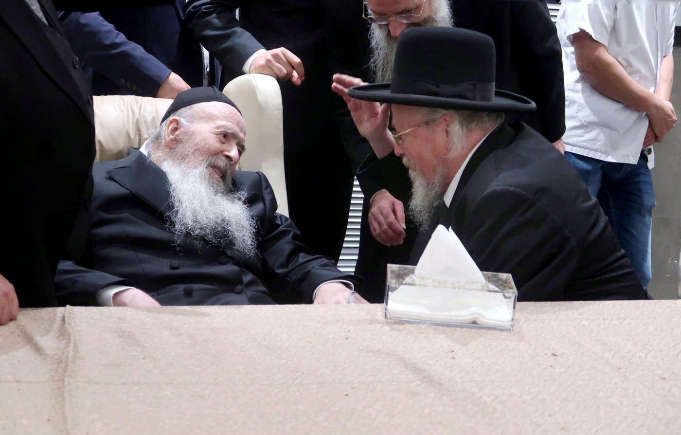 שמחת נישואי נכד הגאון רבי יהודה עדס