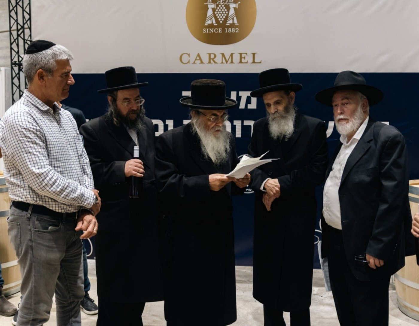 מעמד הפרשת תרומות ומעשרות ביקבי כרמל