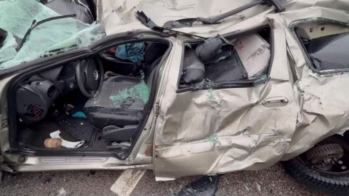 אחת המוכניות בתאונה