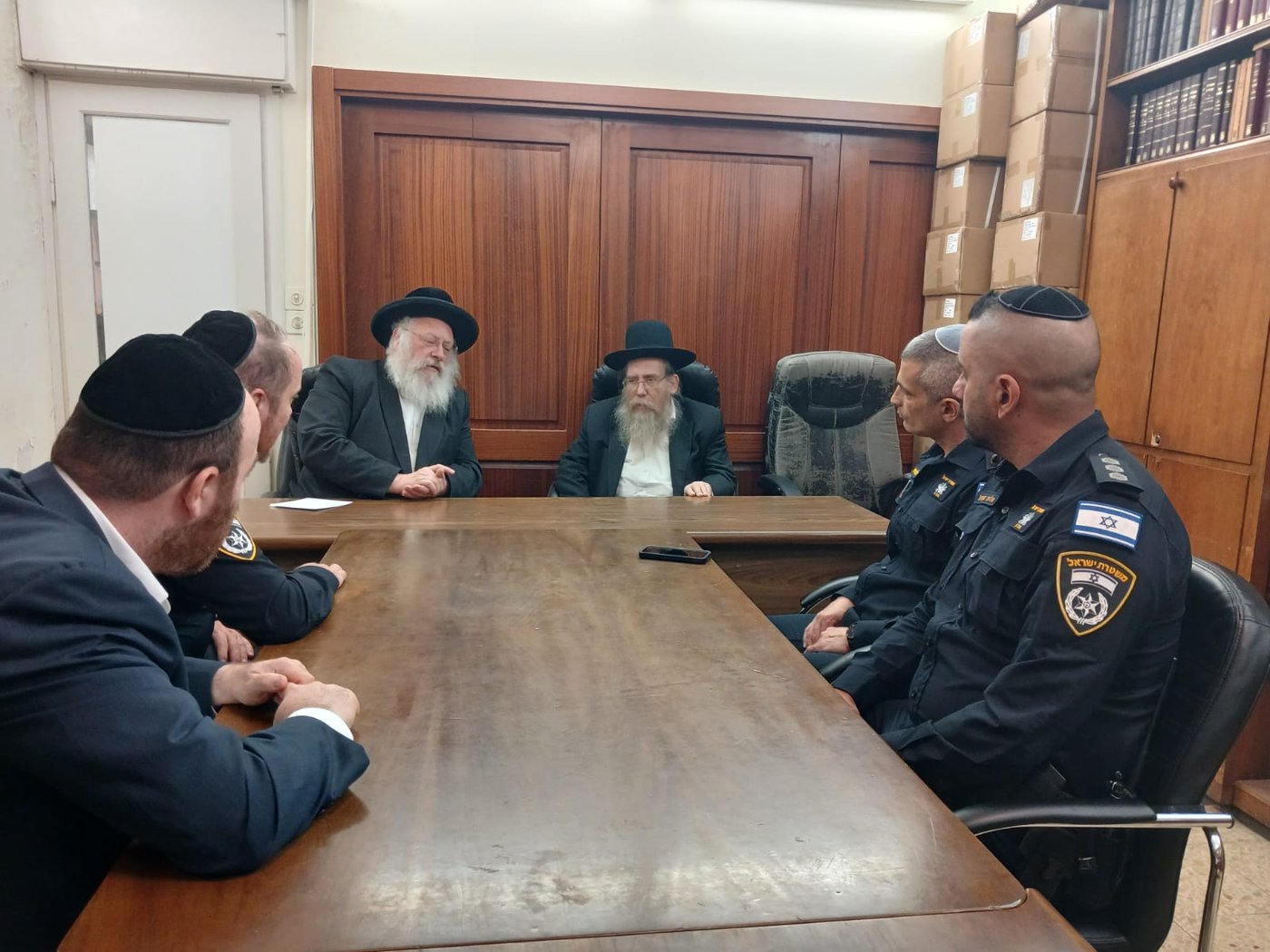 בביקור אצל רבני בני ברק