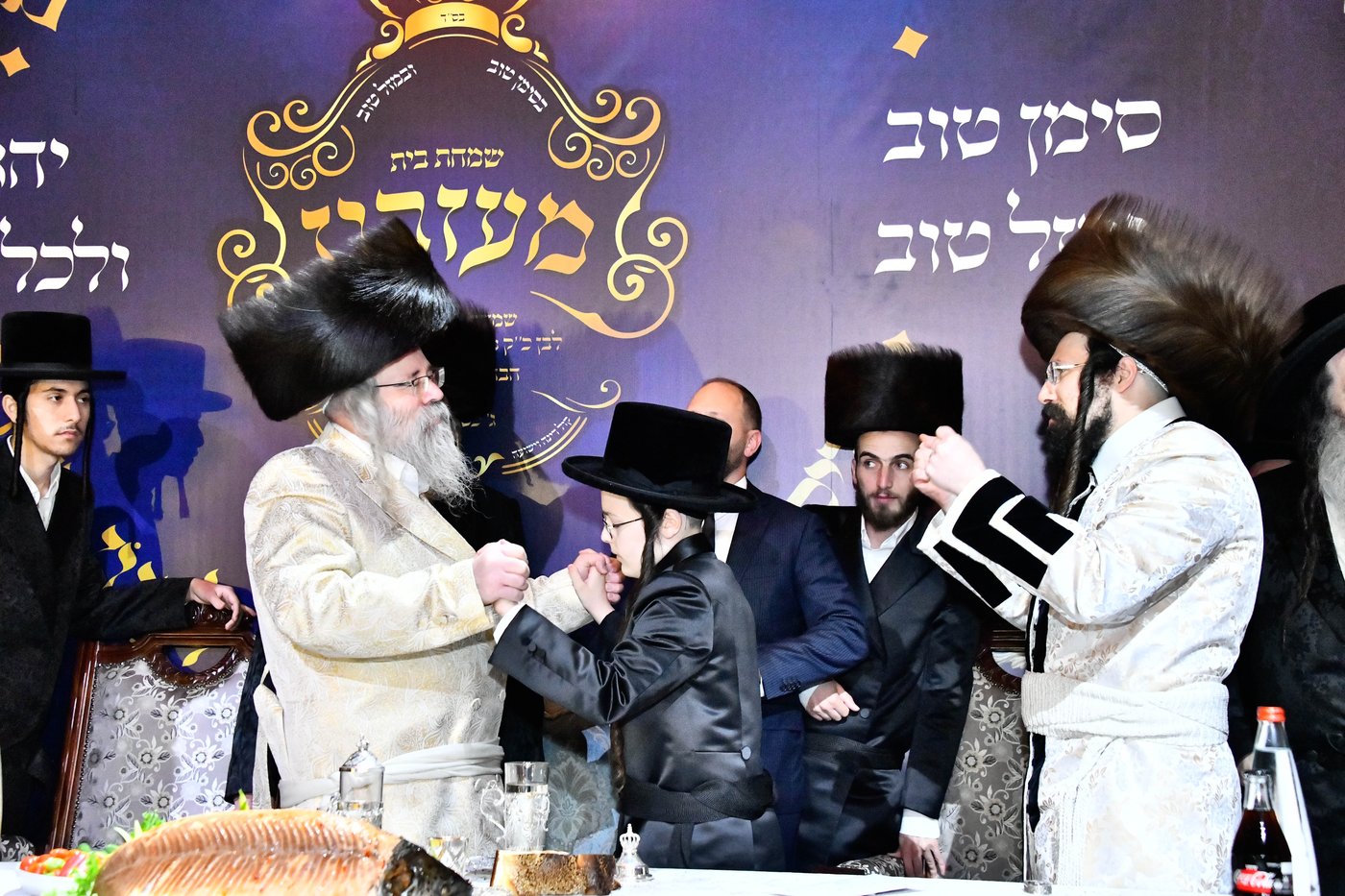 בר המצווה לבן האדמו"ר ממעז'יבוז'