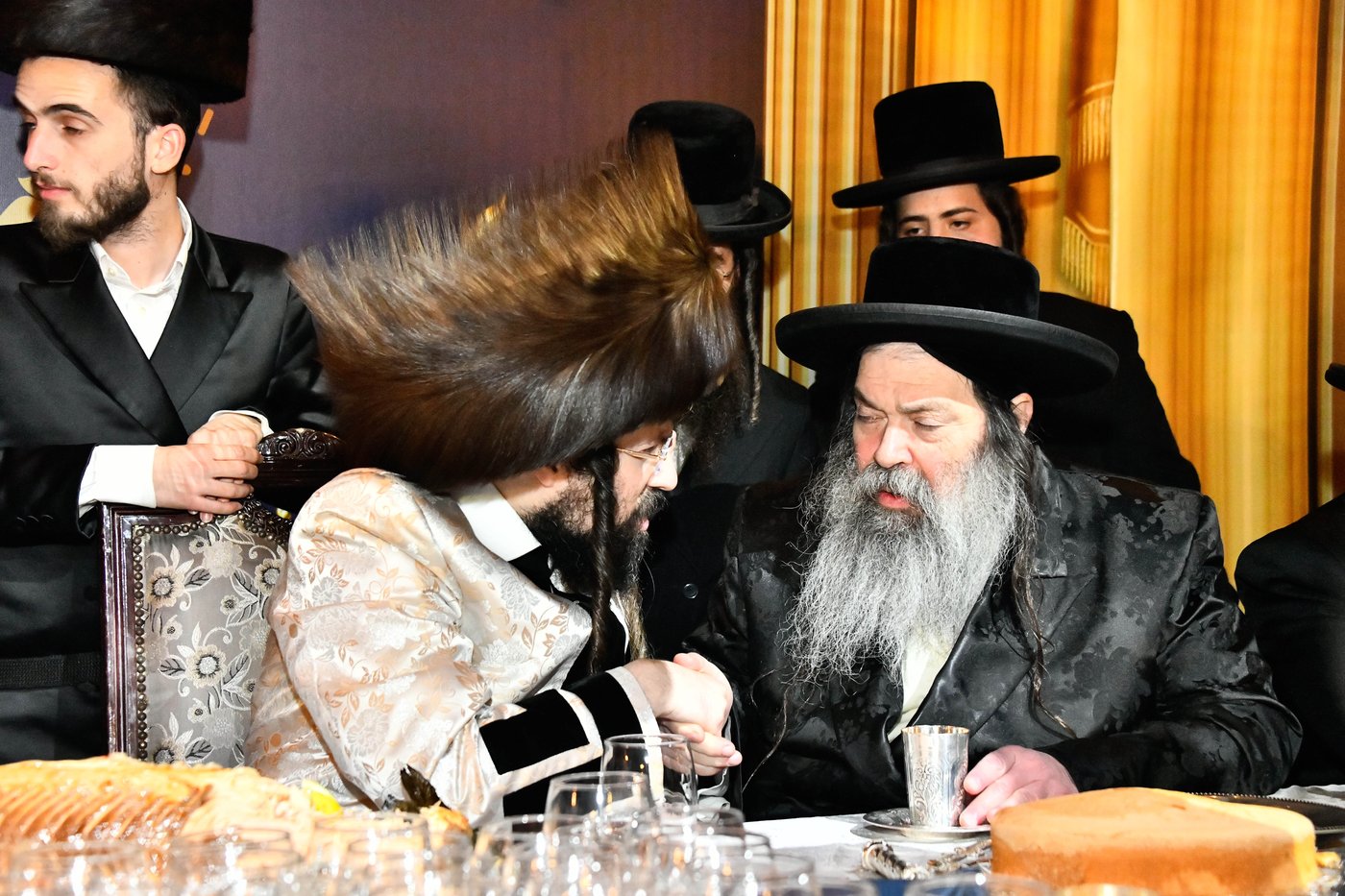 בר המצווה לבן האדמו"ר ממעז'יבוז'