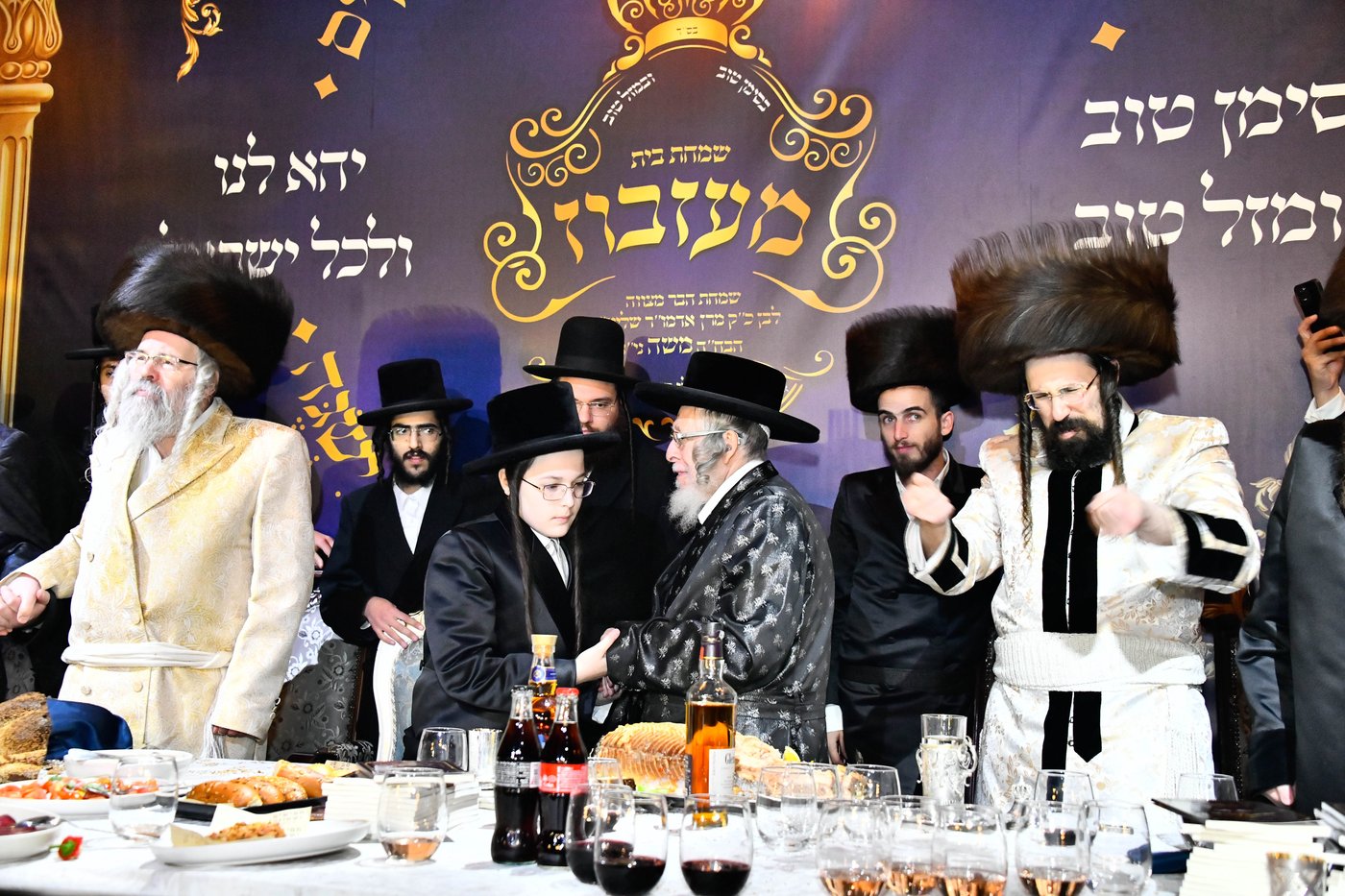 בר המצווה לבן האדמו"ר ממעז'יבוז'