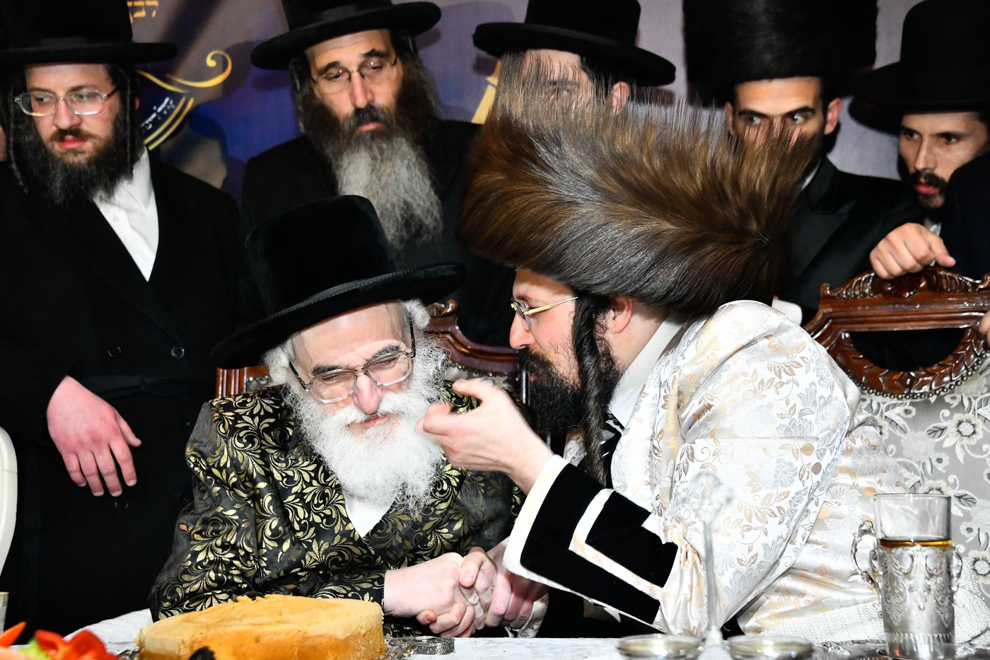 בר המצווה לבן האדמו"ר ממעז'יבוז'