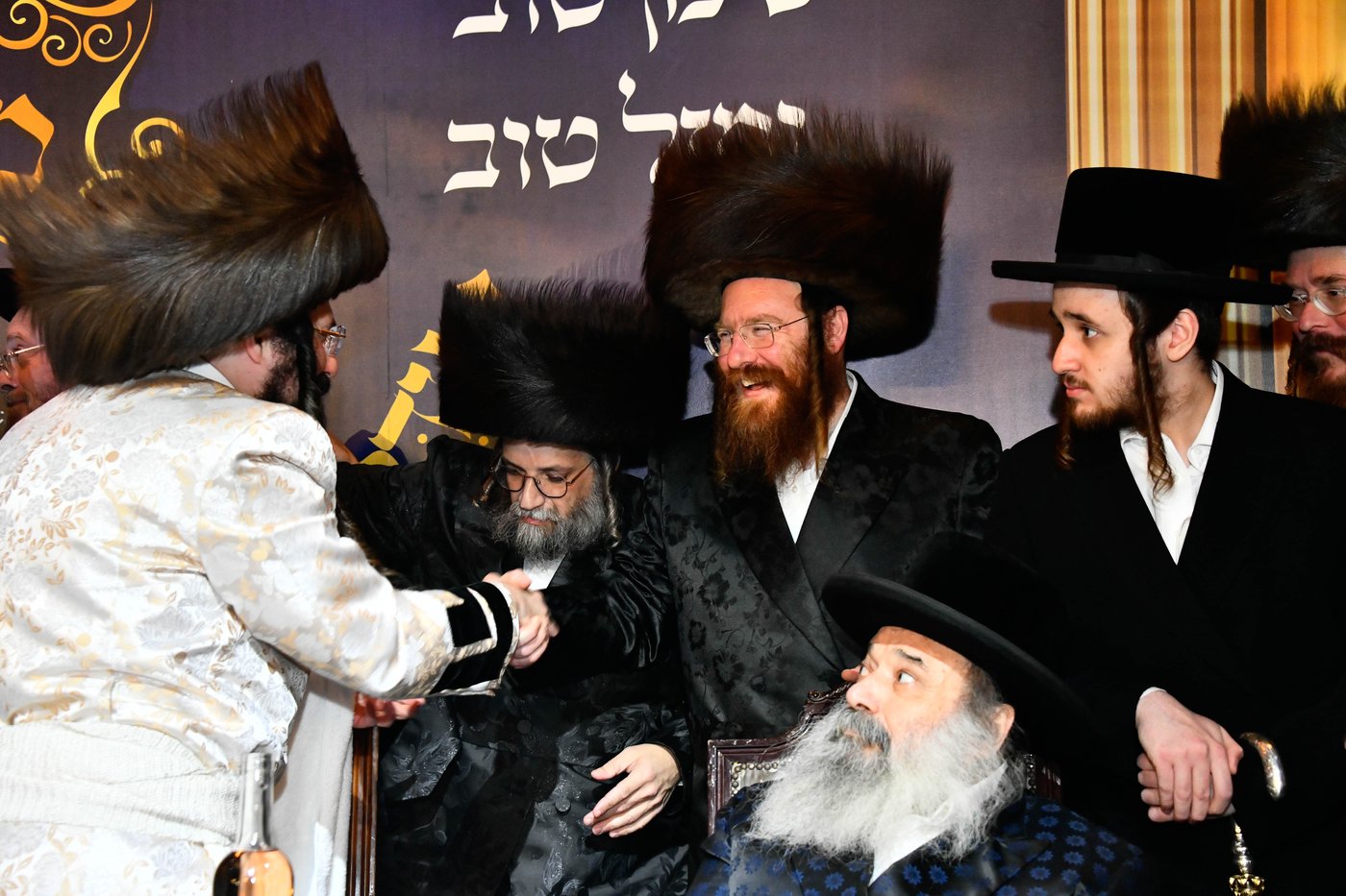 בר המצווה לבן האדמו"ר ממעז'יבוז'