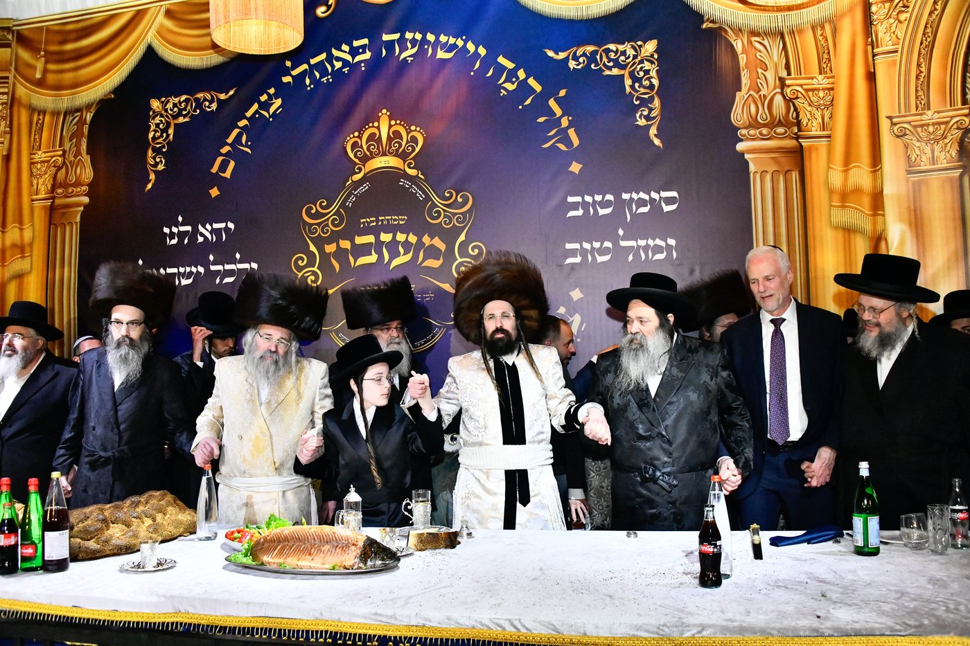 בר המצווה לבן האדמו"ר ממעז'יבוז'