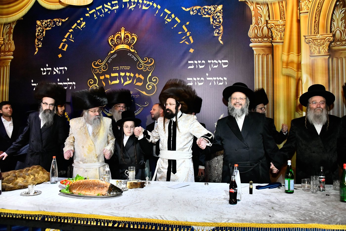 בר המצווה לבן האדמו"ר ממעז'יבוז'