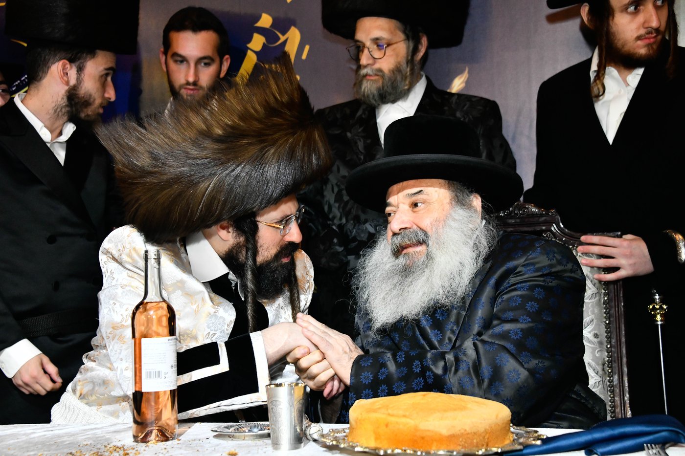 בר המצווה לבן האדמו"ר ממעז'יבוז'