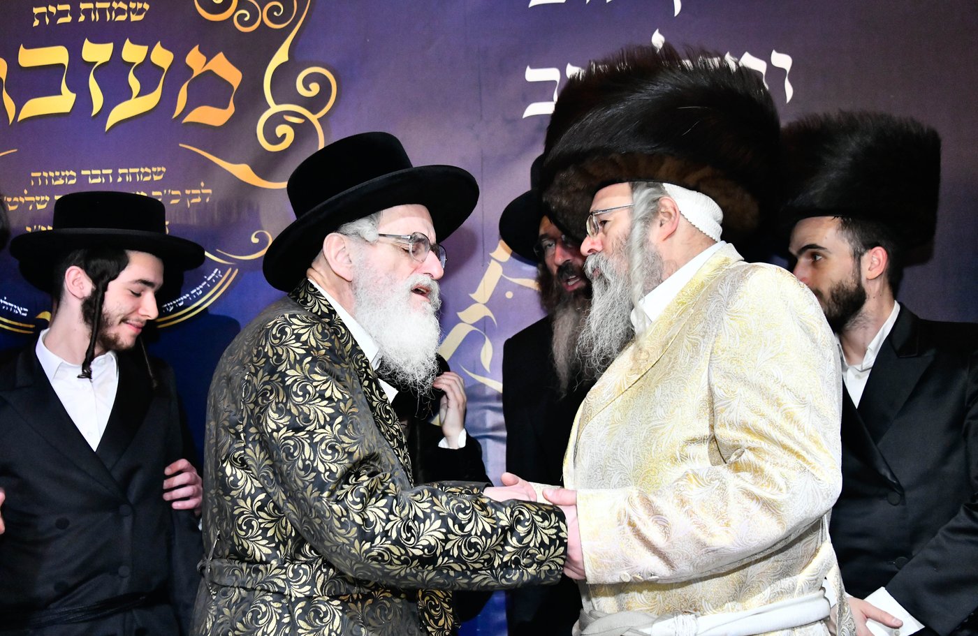 בר המצווה לבן האדמו"ר ממעז'יבוז'