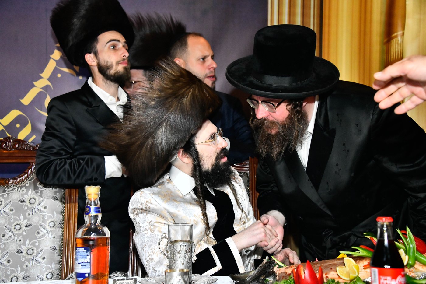 בר המצווה לבן האדמו"ר ממעז'יבוז'