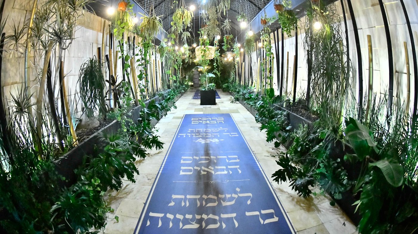 בר המצווה לבן האדמו"ר ממעז'יבוז'