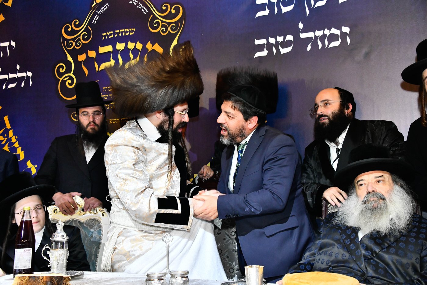 בר המצווה לבן האדמו"ר ממעז'יבוז'