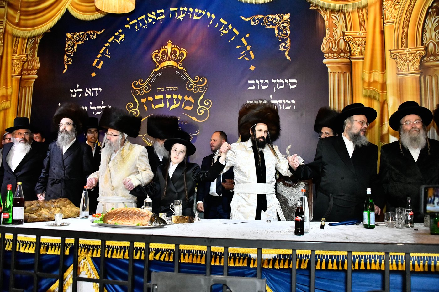 בר המצווה לבן האדמו"ר ממעז'יבוז'