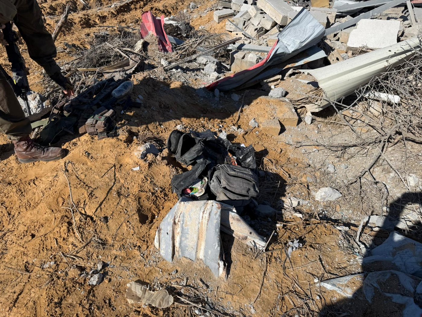 אמצעי הלחימה של המחבלים שאותרו במרחב