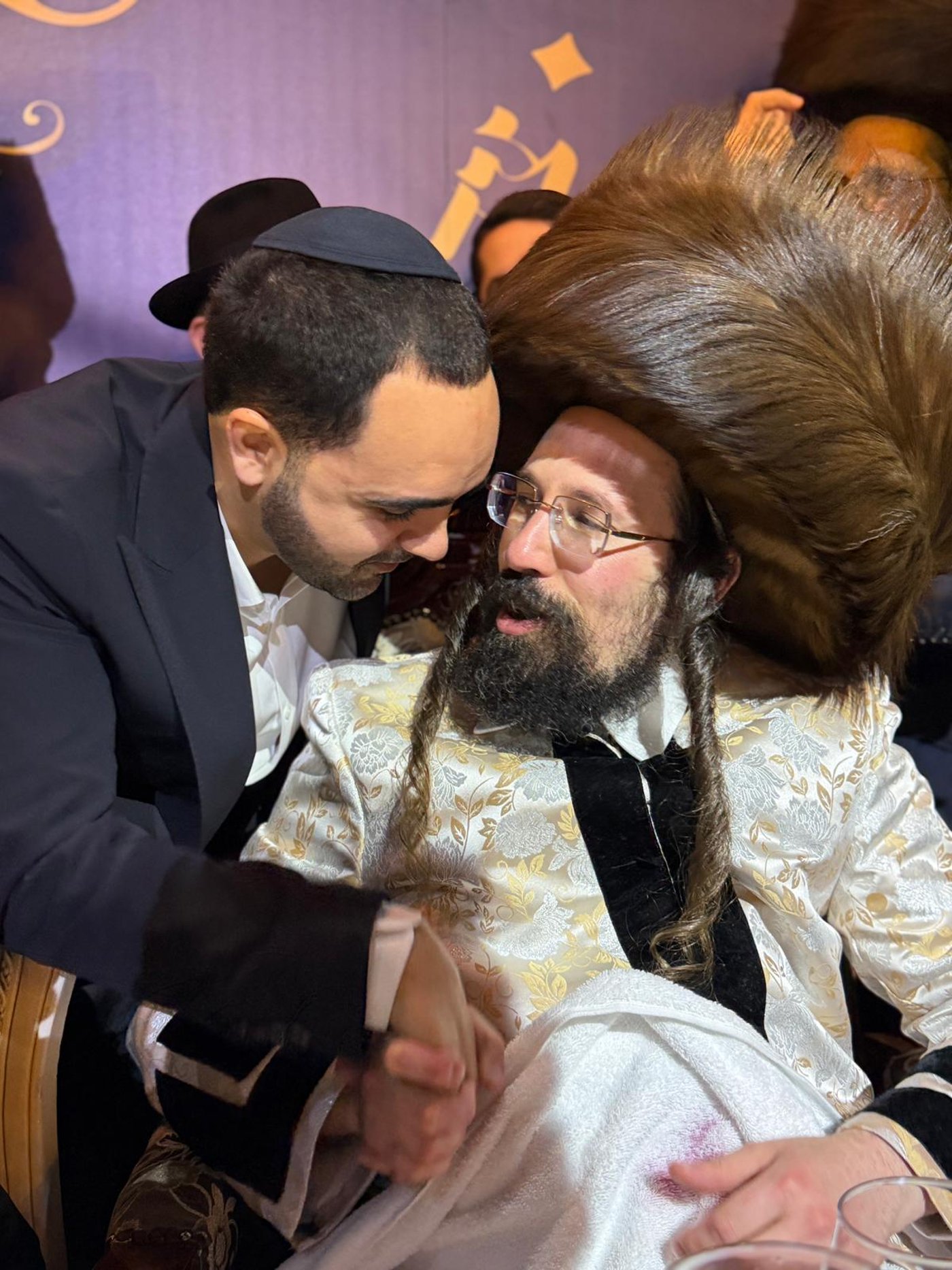 בר המצווה לבן האדמו"ר ממעז'יבוז'