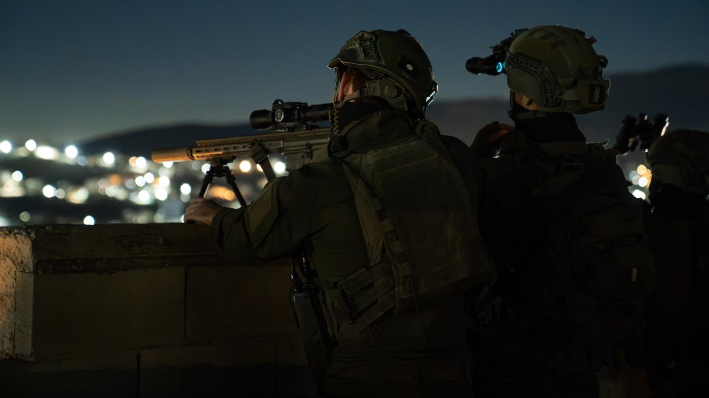 פעילות הכוחות בצפון השומרון 