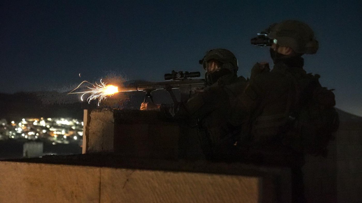 פעילות הכוחות בצפון השומרון 