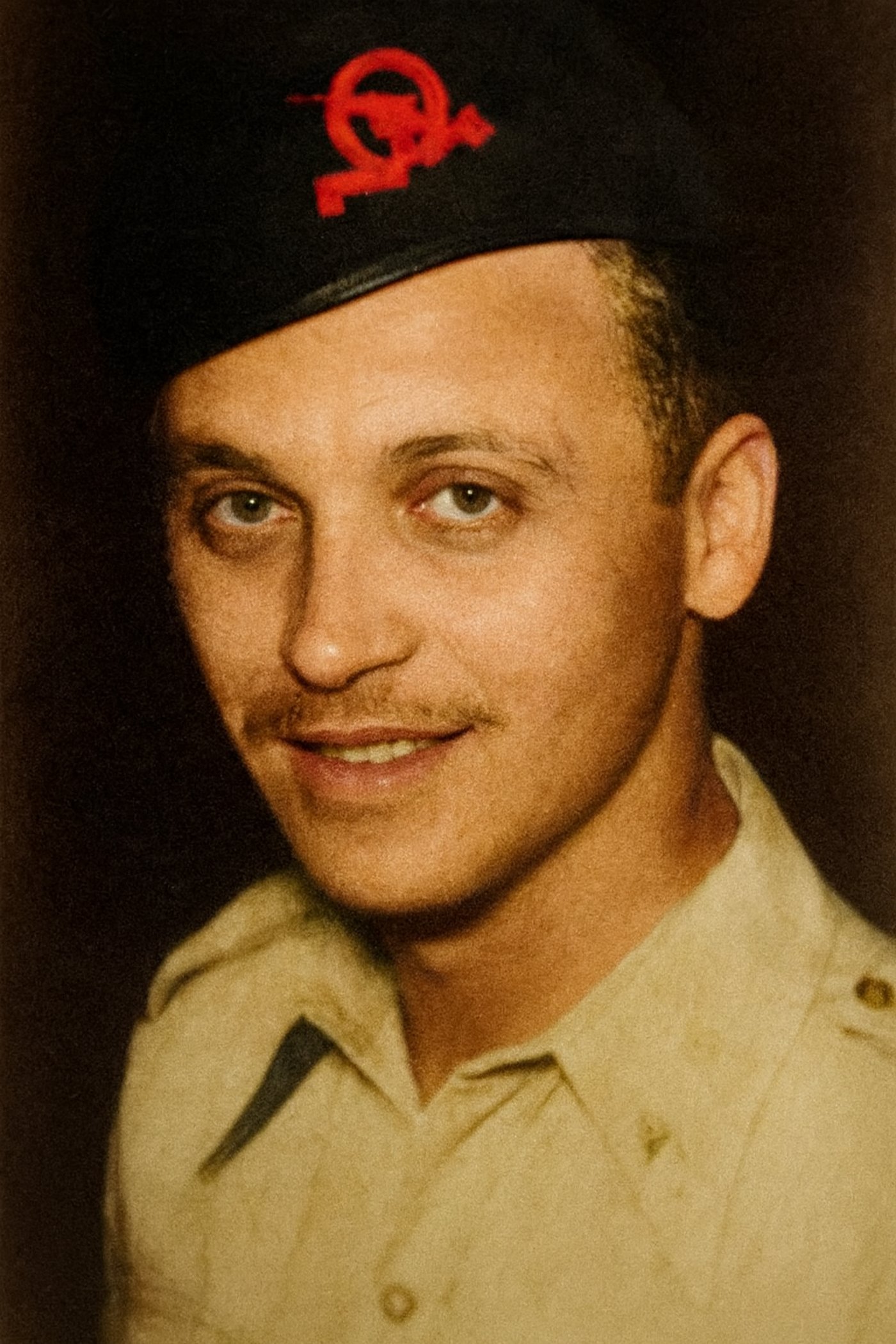 חייל האס אס אולריך שנפט, בשם הכיסוי גבריאל זיסמן - במדי צה"ל