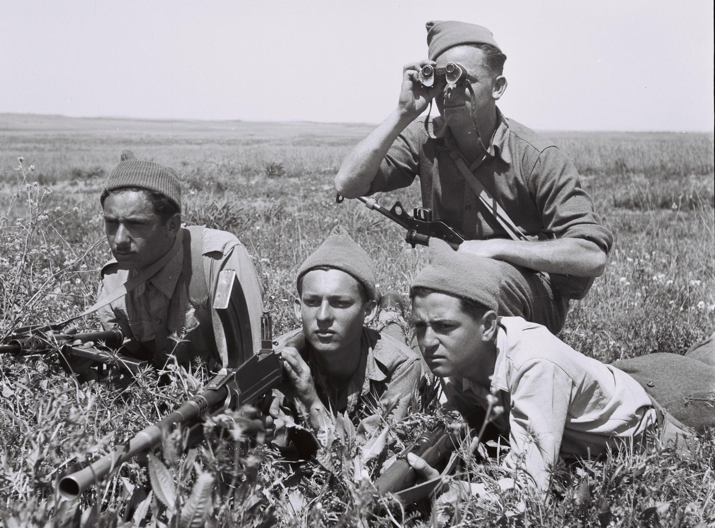 לוחמי ההגנה בעמק ישראל 1948