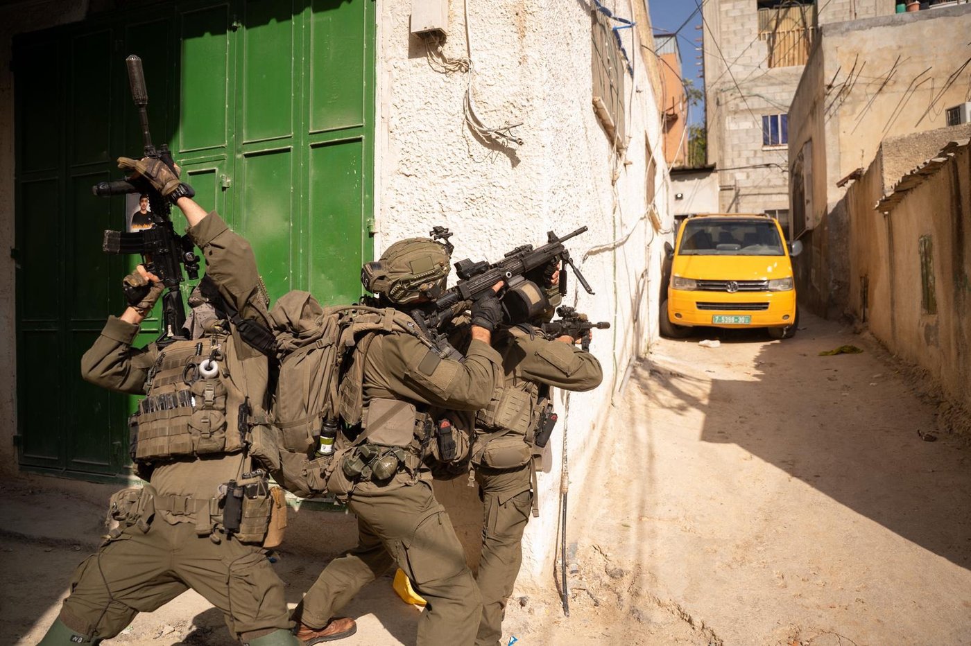 פעילות הלוחמים בכפרים טמון ופרעה