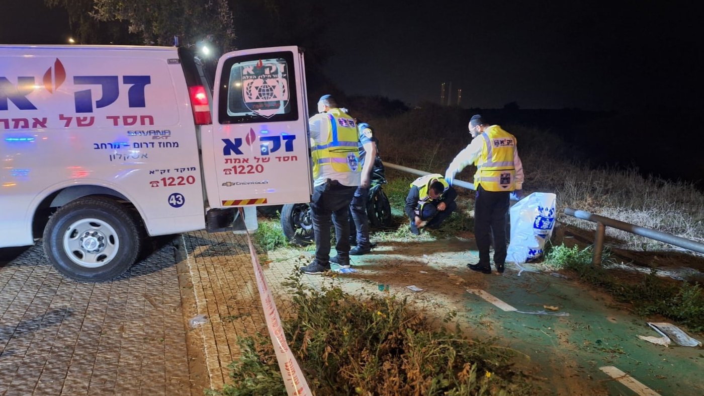 אנשי זק"א בזירה