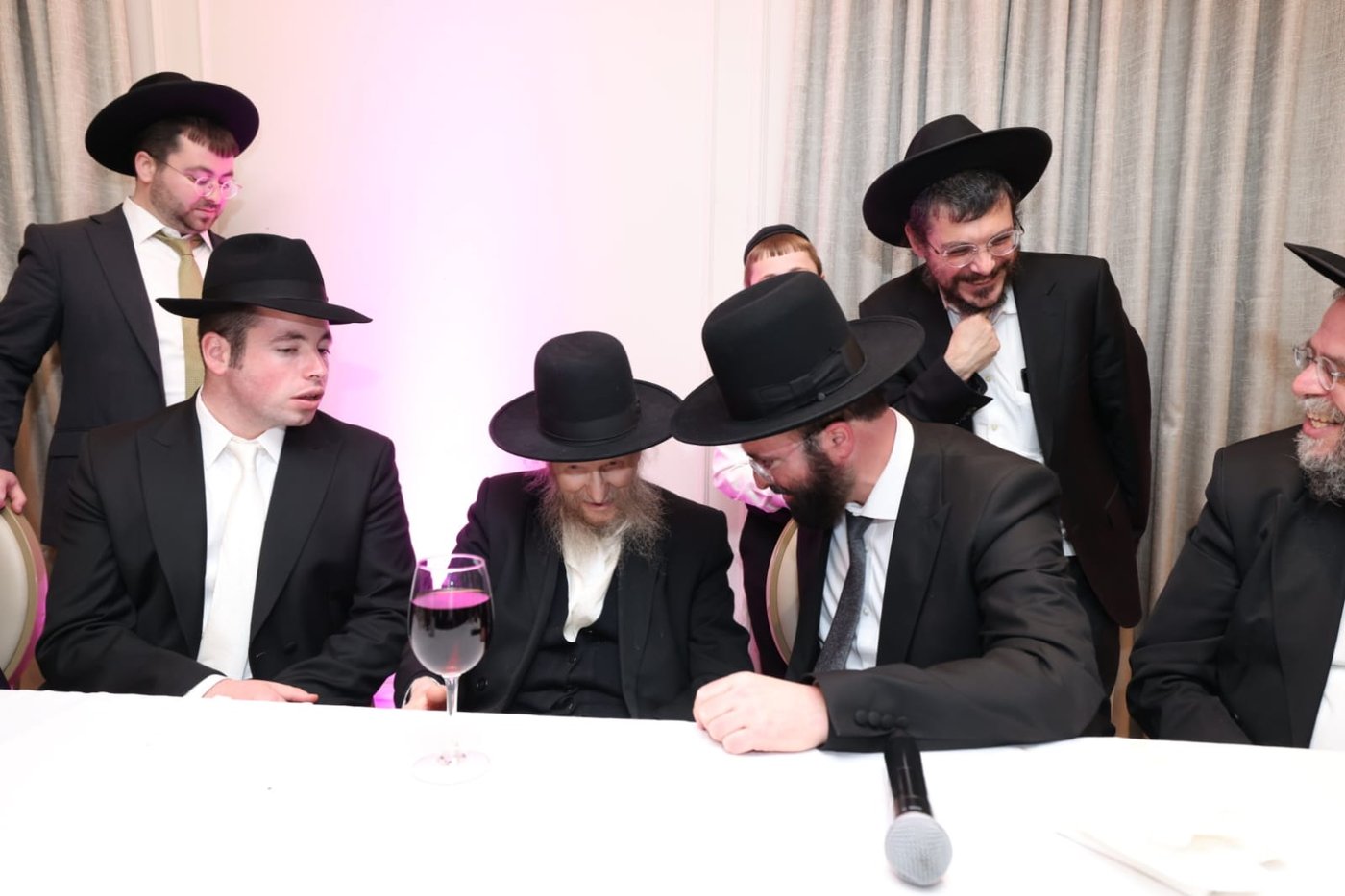 הגה"צ רבי דן סגל בשמחת שבע ברכות לבן הרה"ג ר' יחזקאל אתרוג