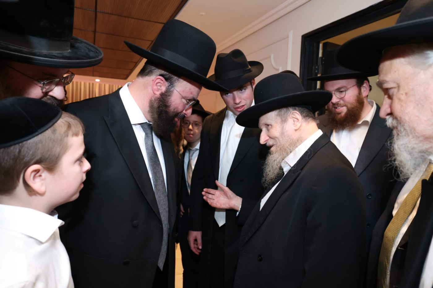 הגה"צ רבי דן סגל בשמחת שבע ברכות לבן הרה"ג ר' יחזקאל אתרוג