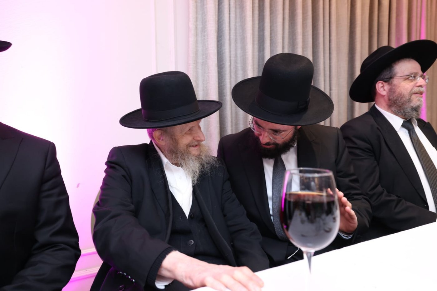 הגה"צ רבי דן סגל בשמחת שבע ברכות לבן הרה"ג ר' יחזקאל אתרוג