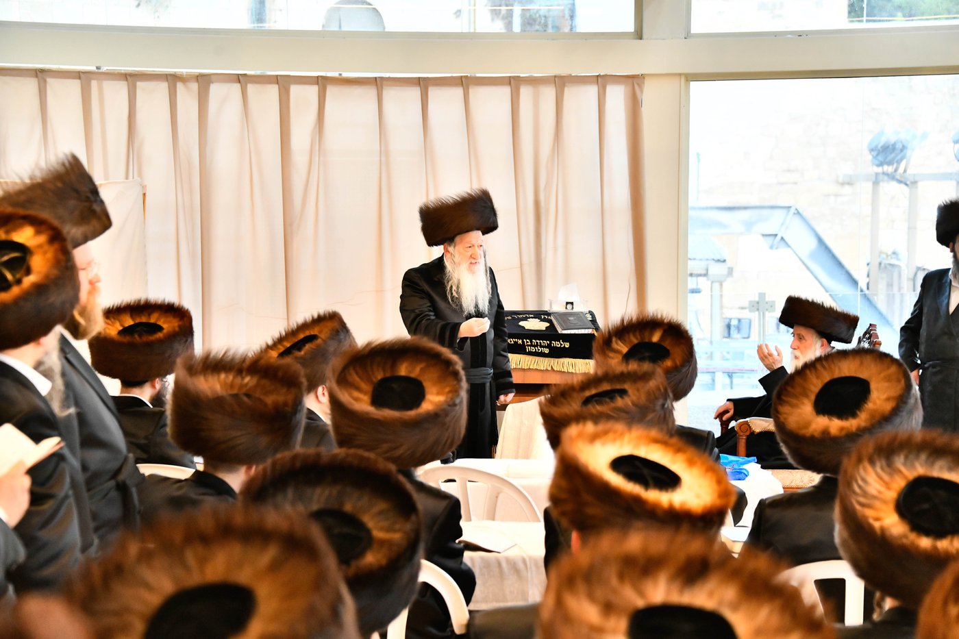 שבת מקדש מלך במכנובקא בעלזא