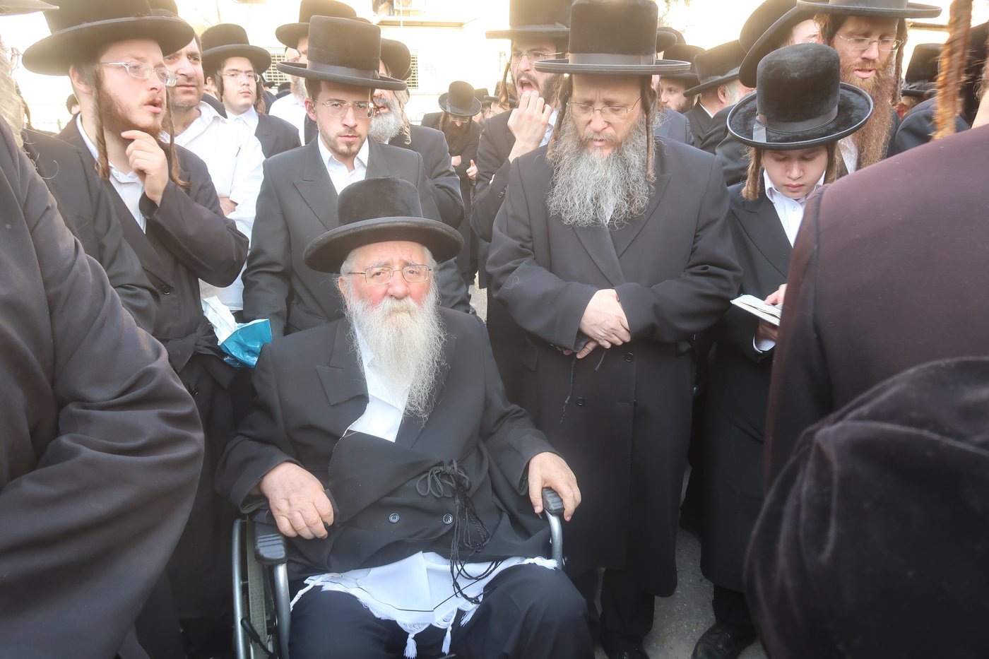  הלווית הרבנית טוביאס ע''ה 