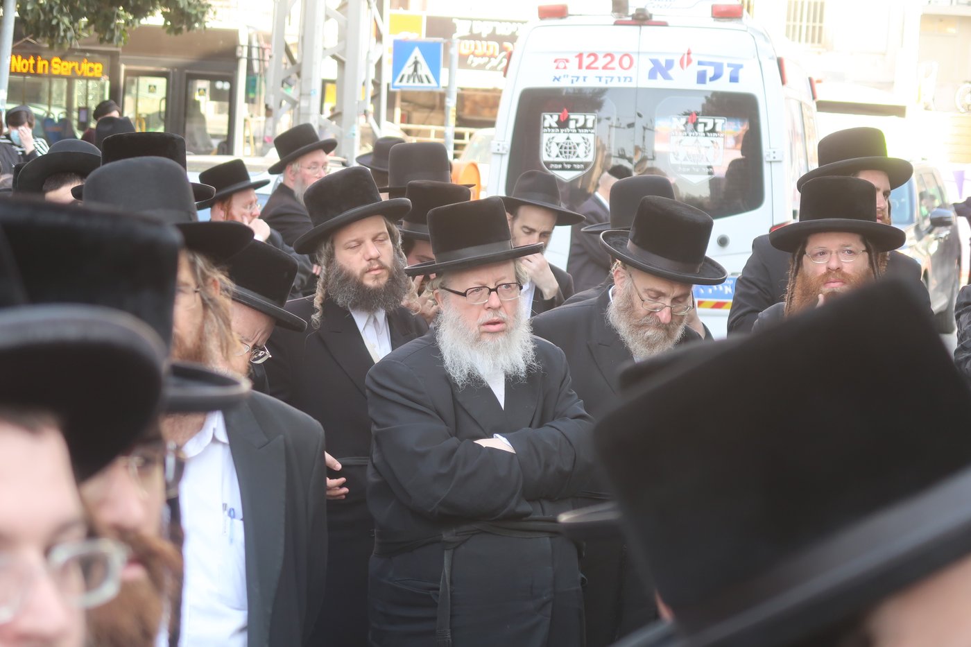  הלווית הרבנית טוביאס ע''ה 