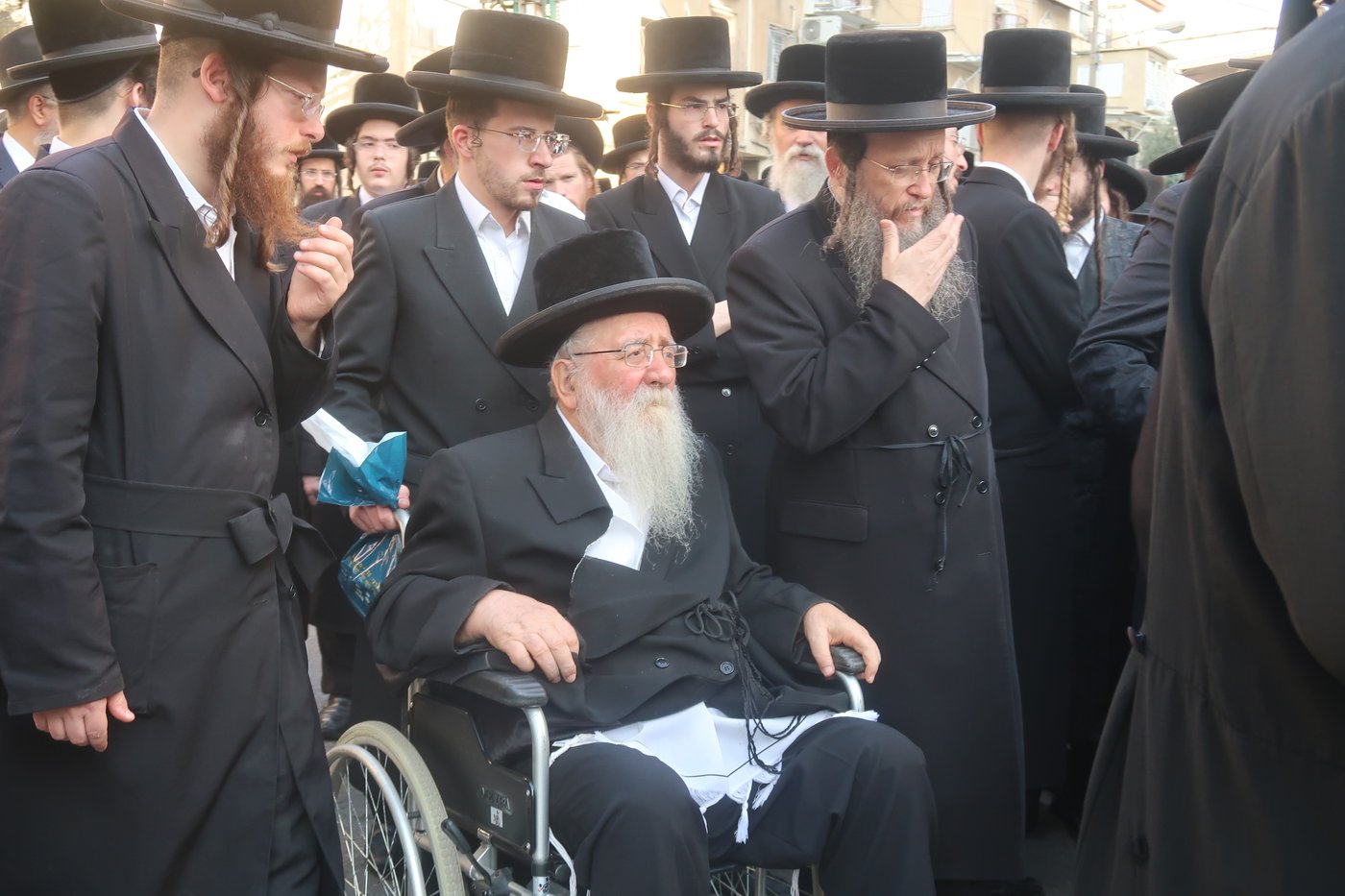  הלווית הרבנית טוביאס ע''ה 