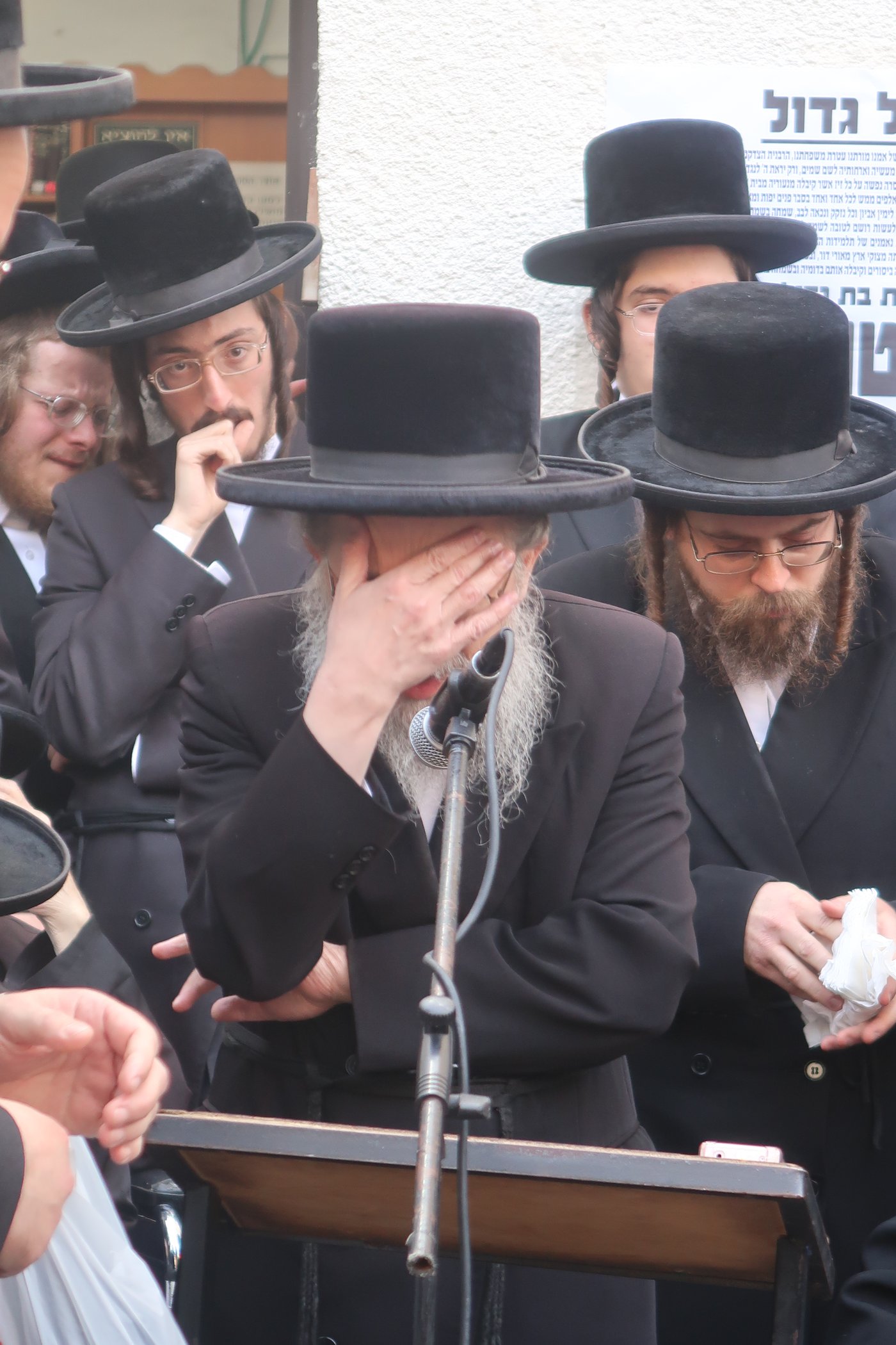  הלווית הרבנית טוביאס ע''ה 