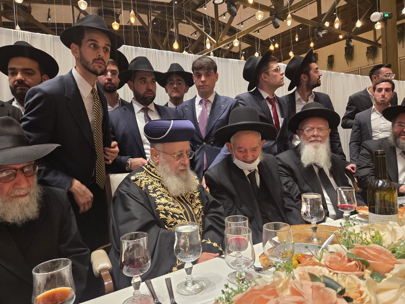 שמחת נישואי נכדו של רבי יצחק כהן 