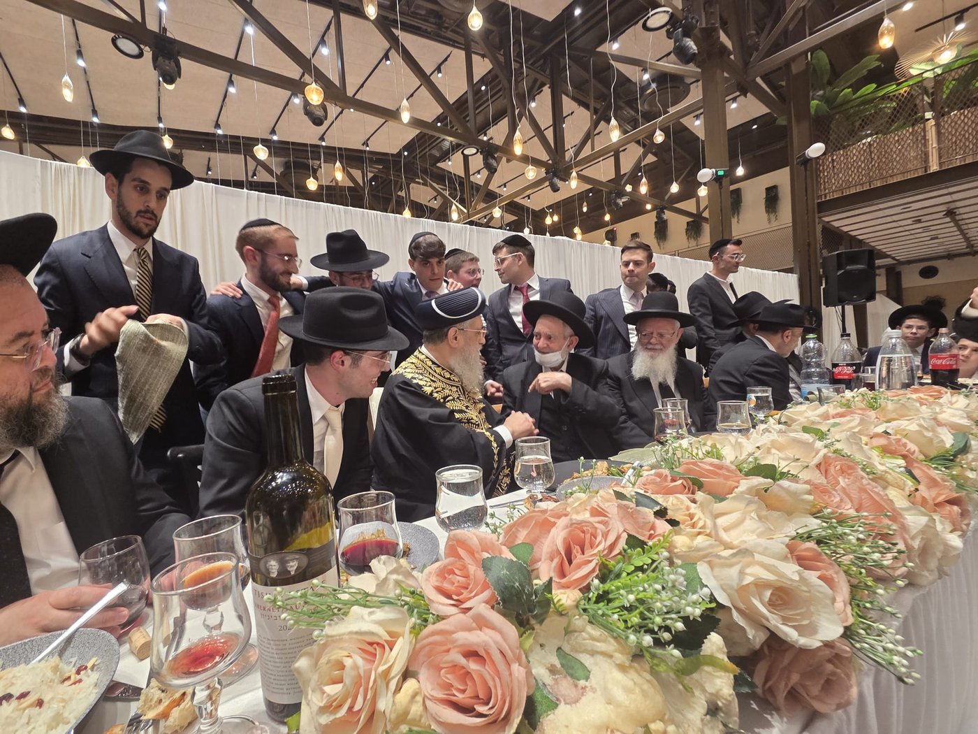 שמחת נישואי נכדו של רבי יצחק כהן 