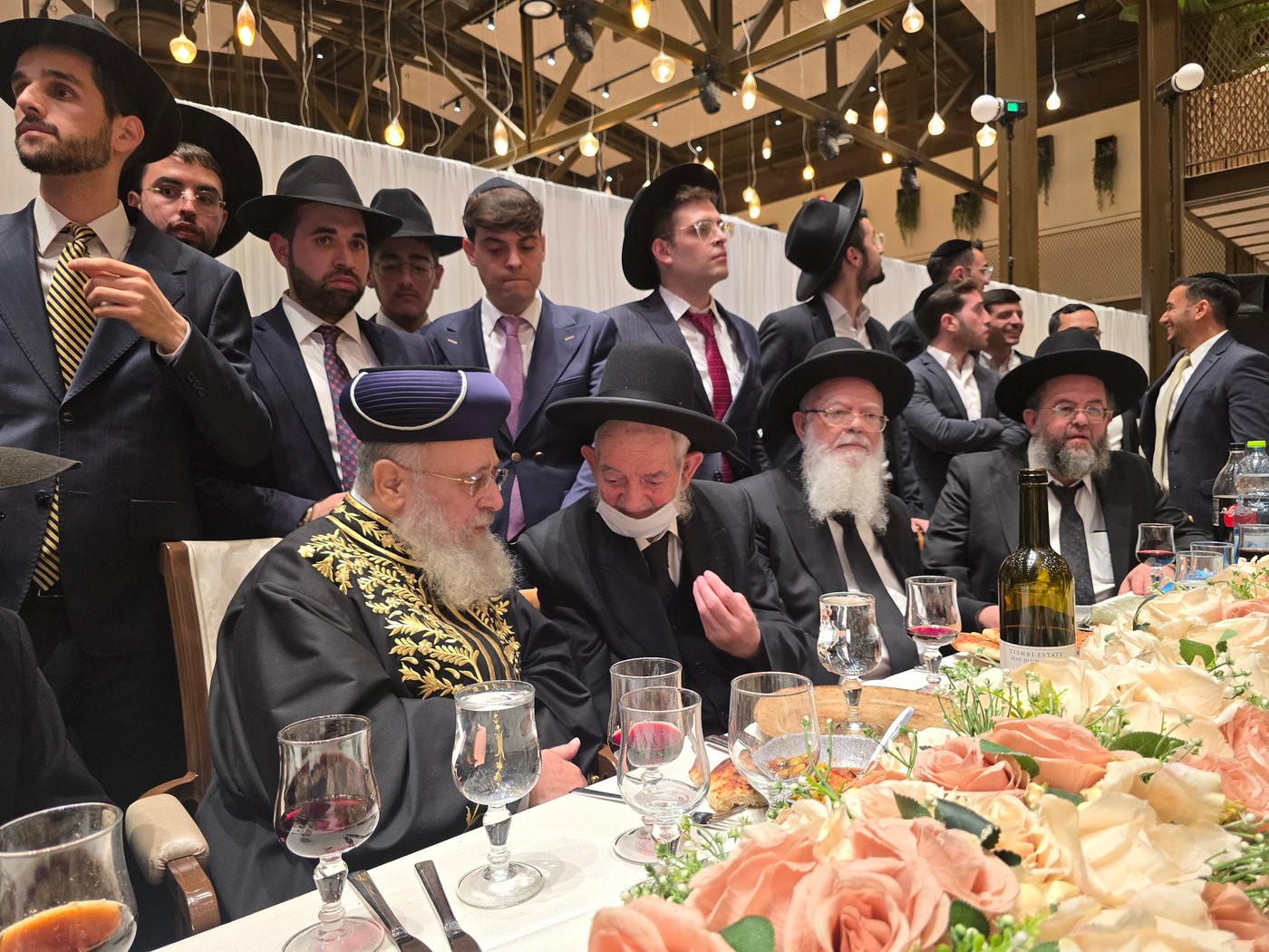 שמחת נישואי נכדו של רבי יצחק כהן 