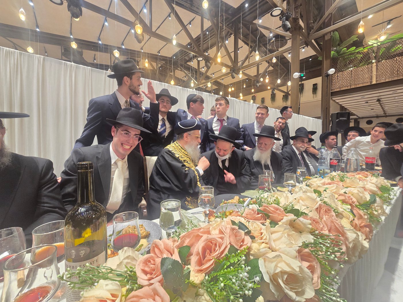 שמחת נישואי נכדו של רבי יצחק כהן 