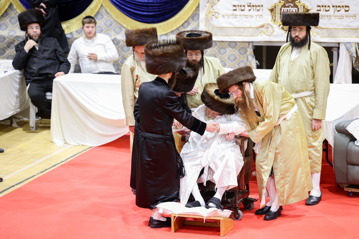 שמחת בית תולדות אברהם יצחק - קארלסבורג - פאלטישאן