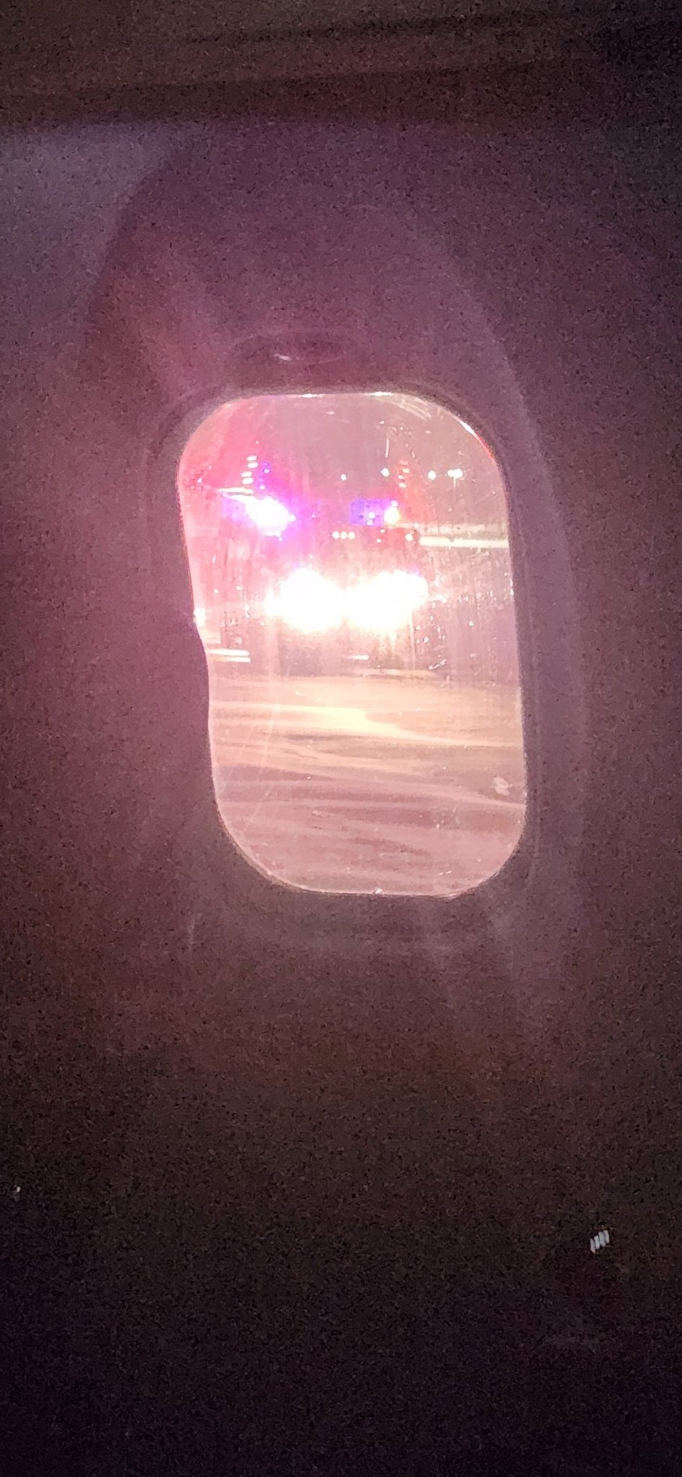 המטוס תקוע על המסלול