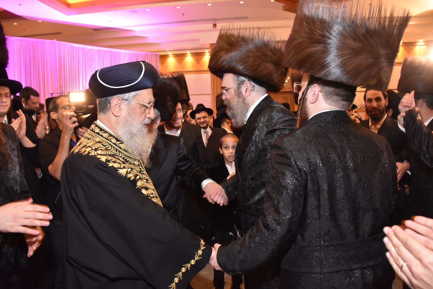 שמחת נישואי בן הרה"ג מרדכי אורי אנגלמן