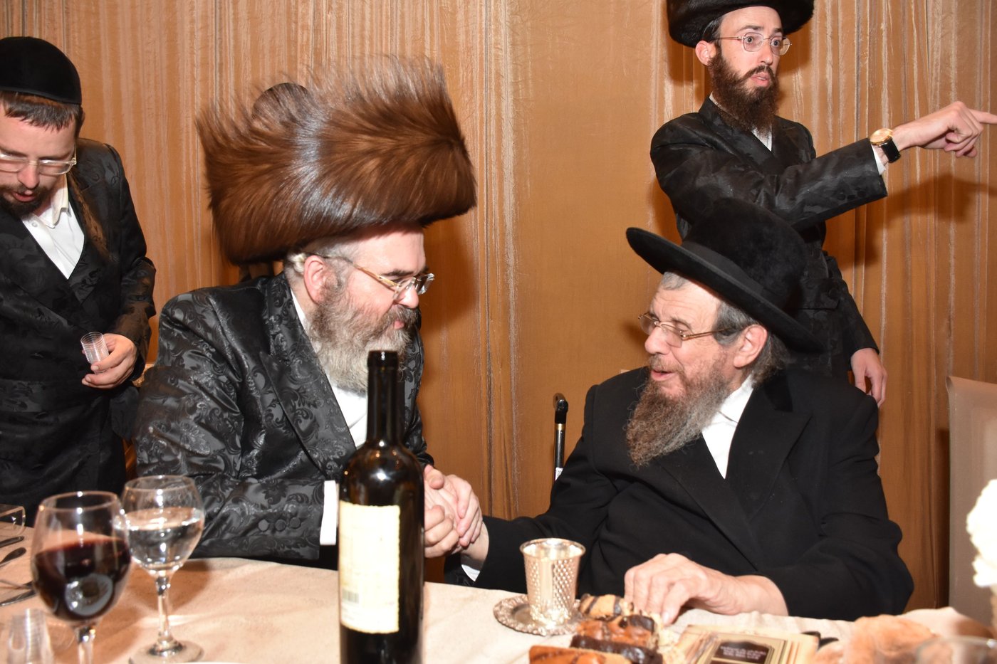 שמחת נישואי בן הרה"ג מרדכי אורי אנגלמן